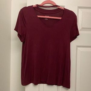 Mossimo Wine Colored Top